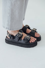 Espresso Sandals