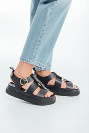 Sol Sandals Negras