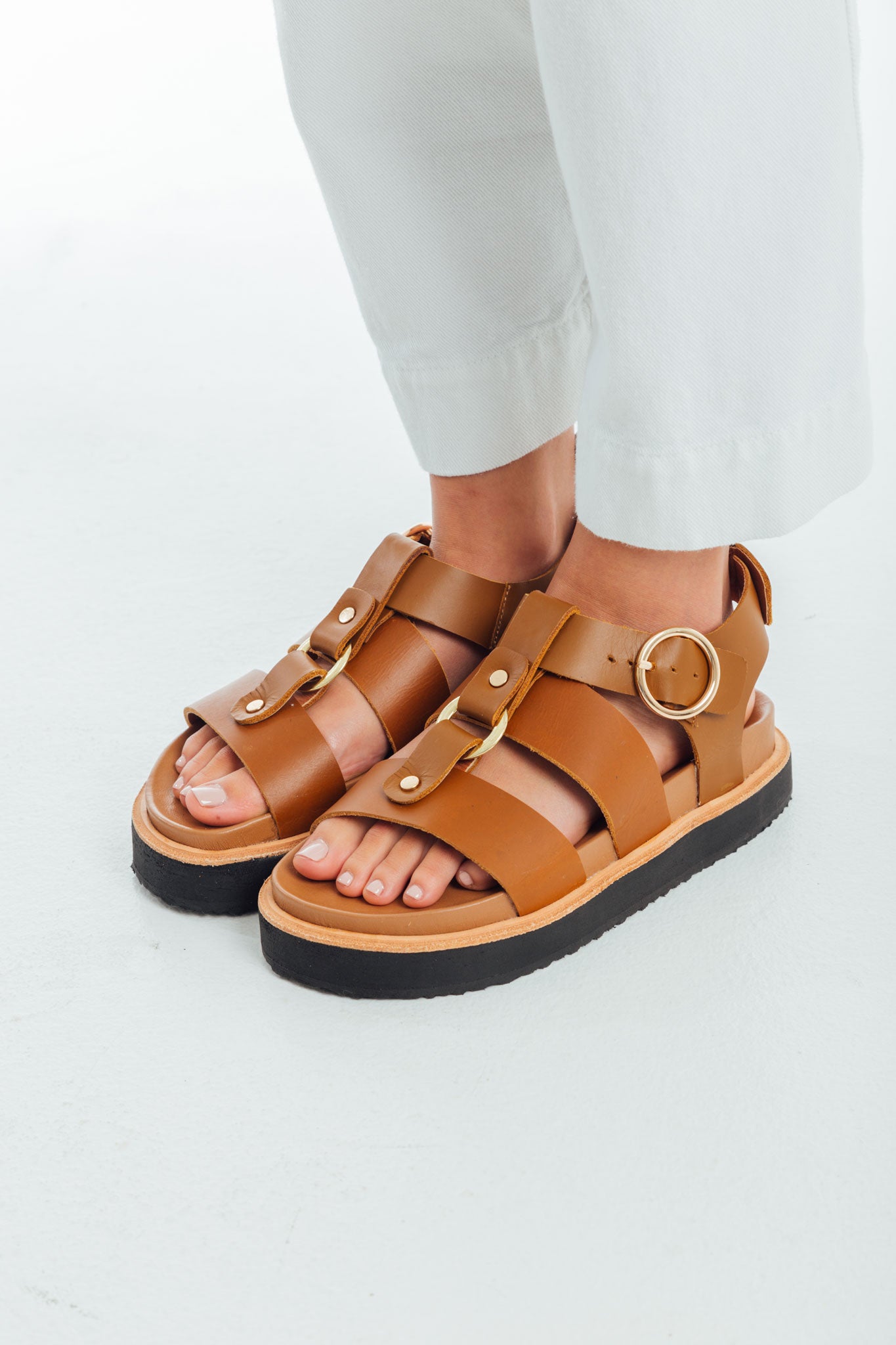 Sol Sandals Camel