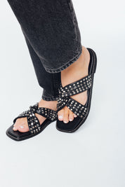 Glacé Sandals Negra