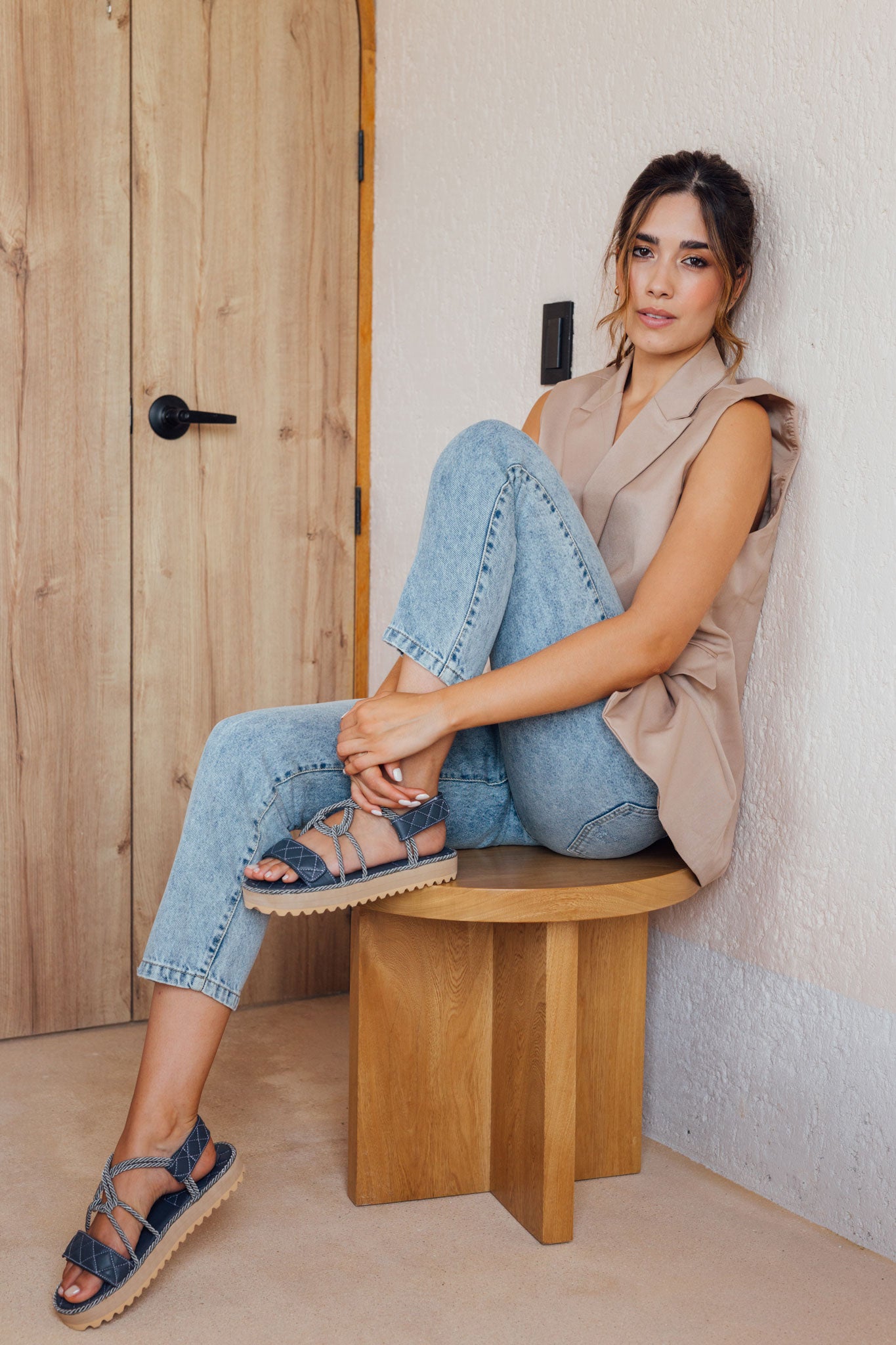 Delhi Sandals Gris