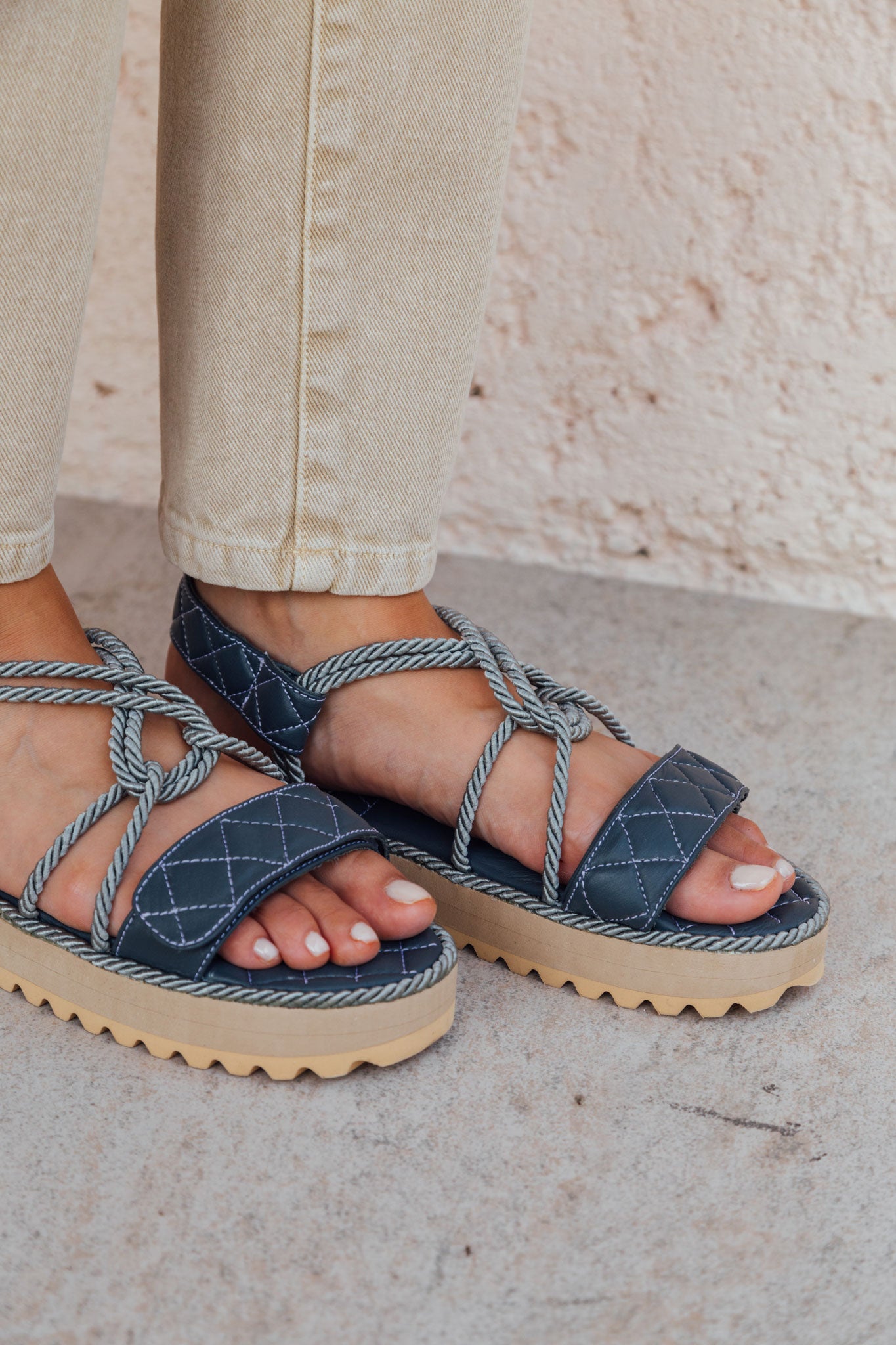 Delhi Sandals Gris