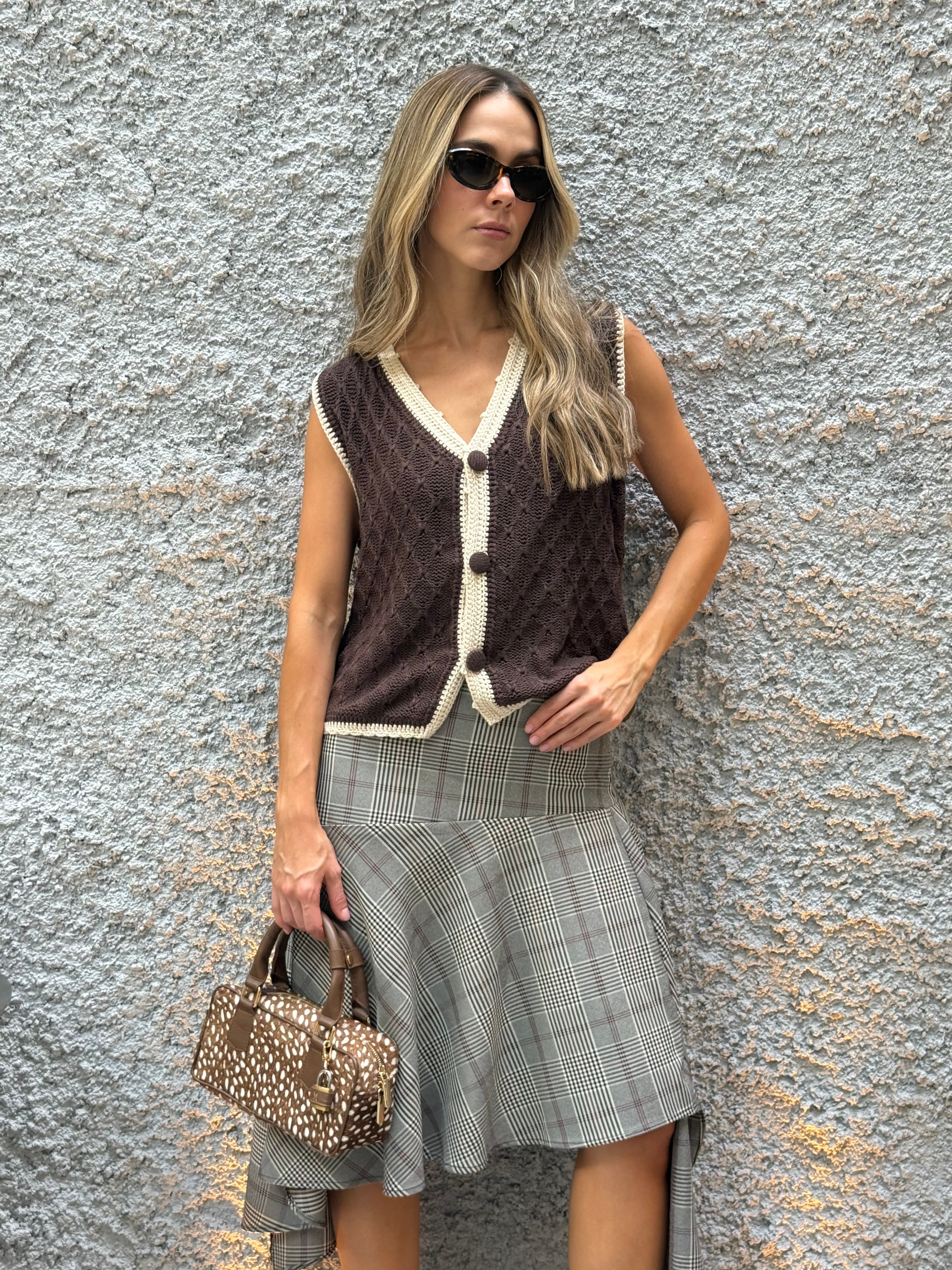 Chaleco Amalfi Mocca