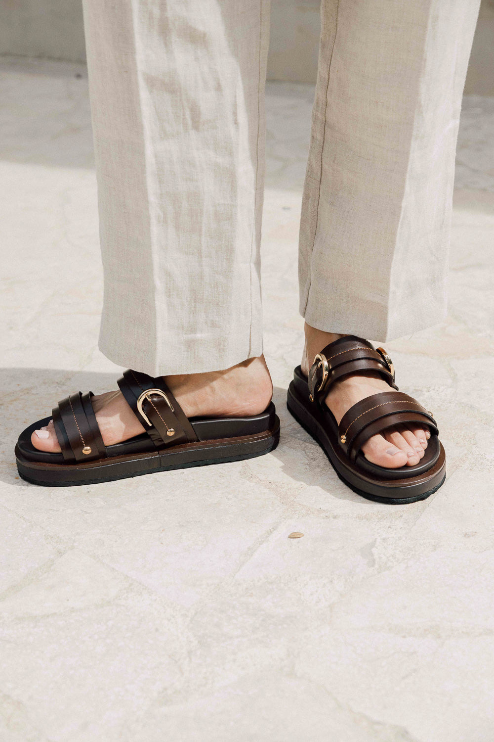 Maison Sandals Mocca