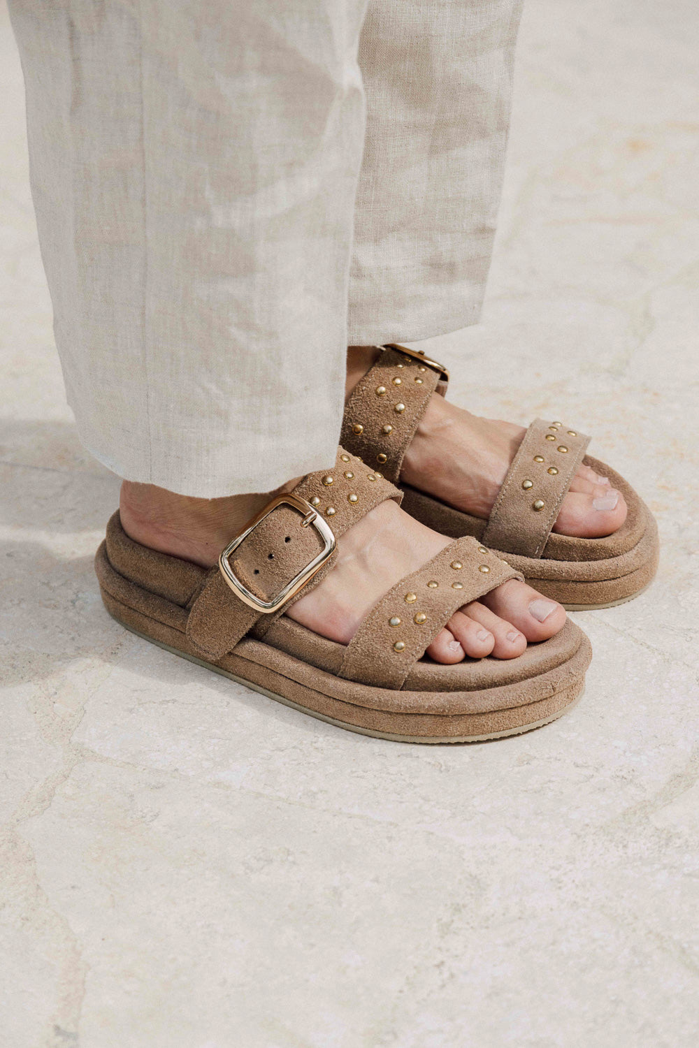 Sole Sandals Beige