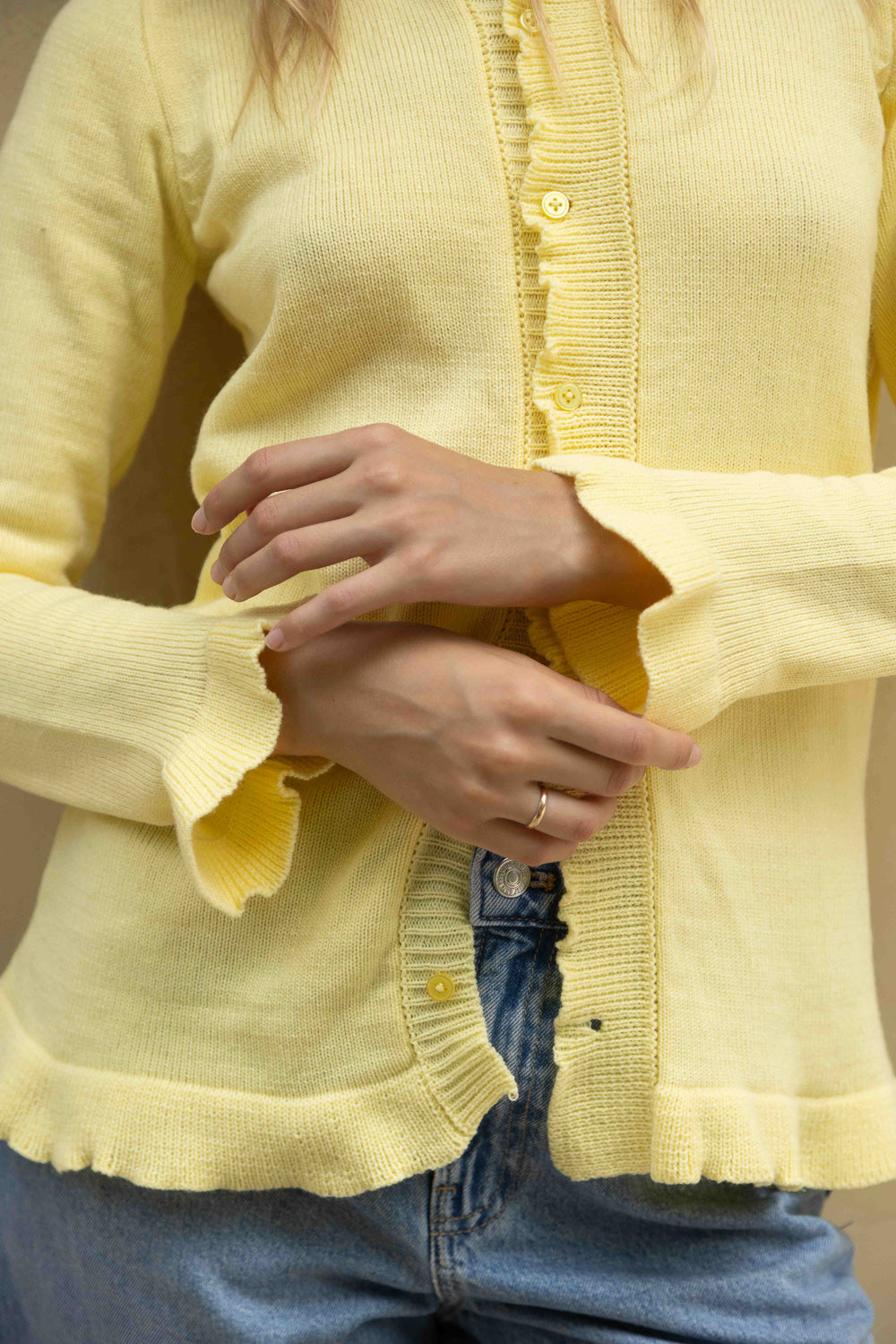 Cardigan Limone