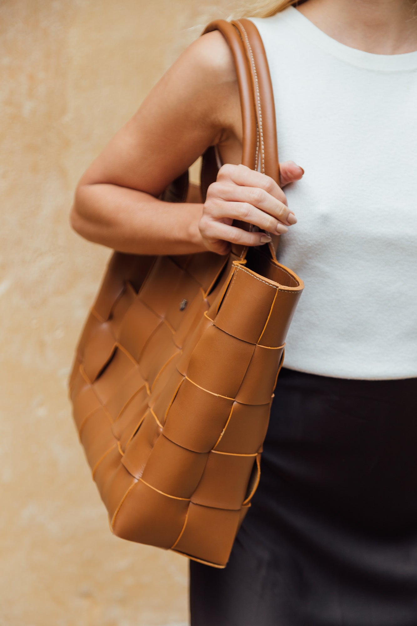 Sienna Tote Bag Camel