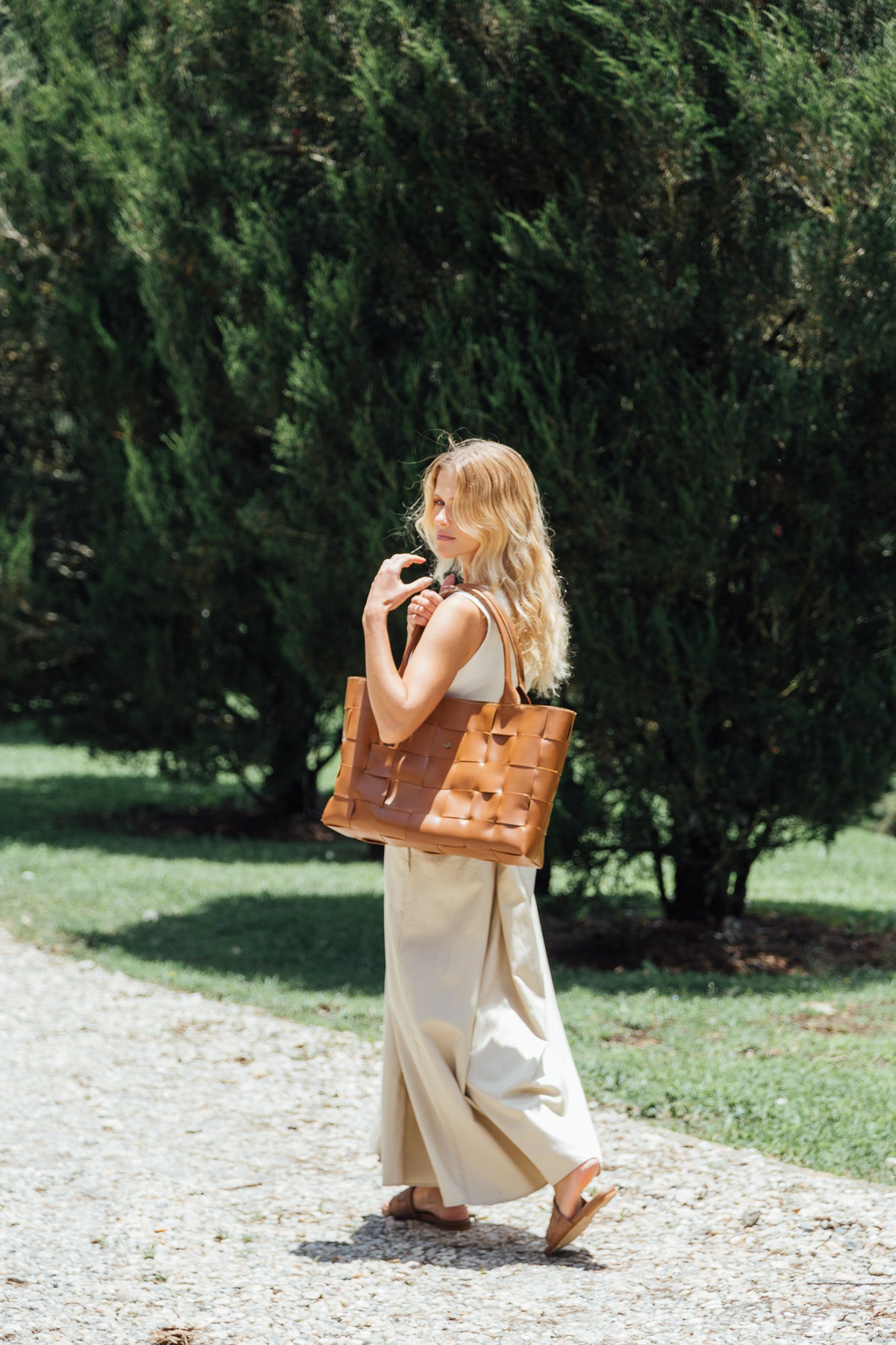 Sienna Tote Bag Camel
