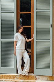 Pantalón Toscana Marfil