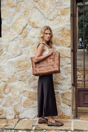 Sienna Tote Bag Camel
