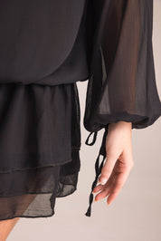 Wild Ascension Dress Negro