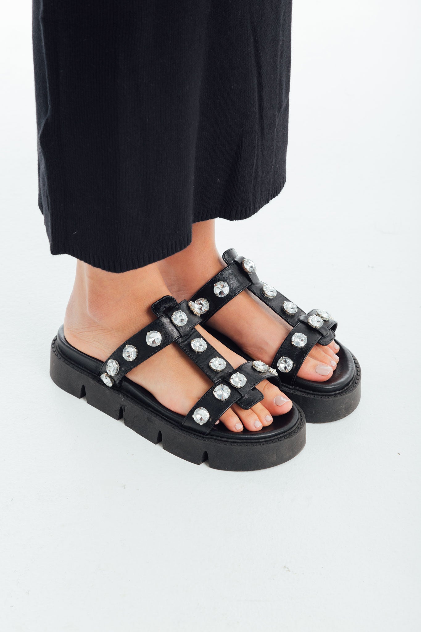 Gema Sandals Negras