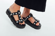 Gema Sandals Negras