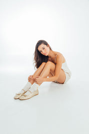Medias Bee Beige