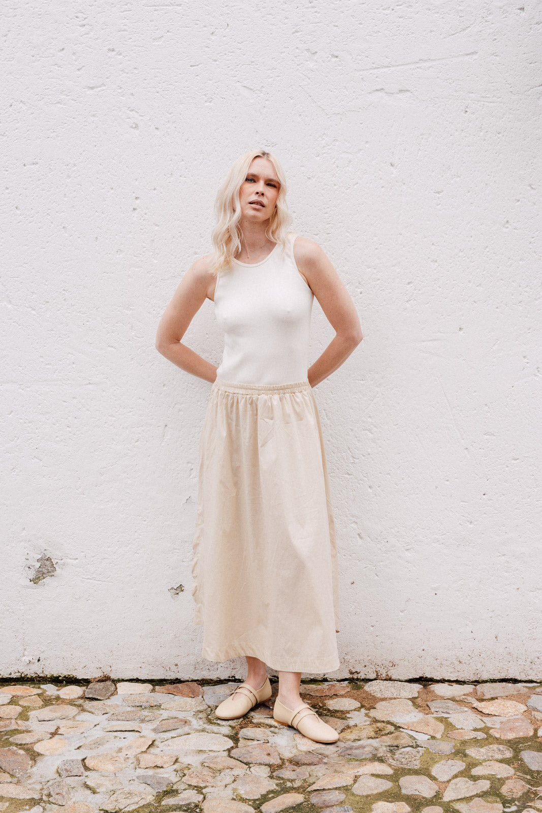 Vestido Legacy Beige