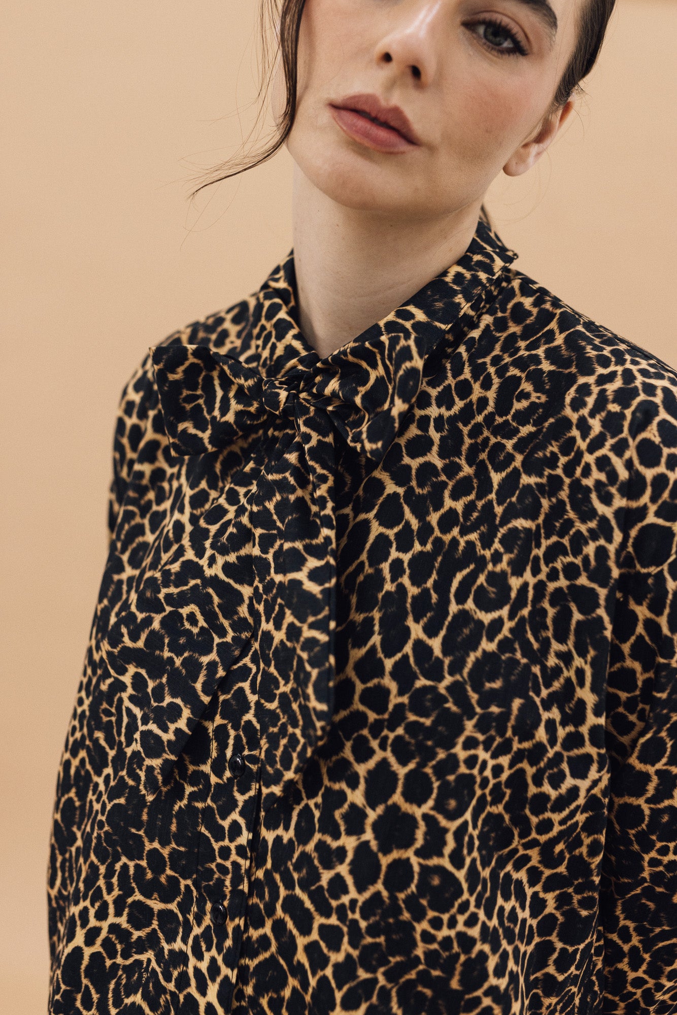 Camisa Flora Animal Print