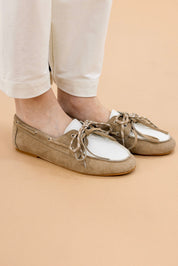 Mocasín Amalfi Marfil