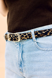 Lily Belt Animal Print