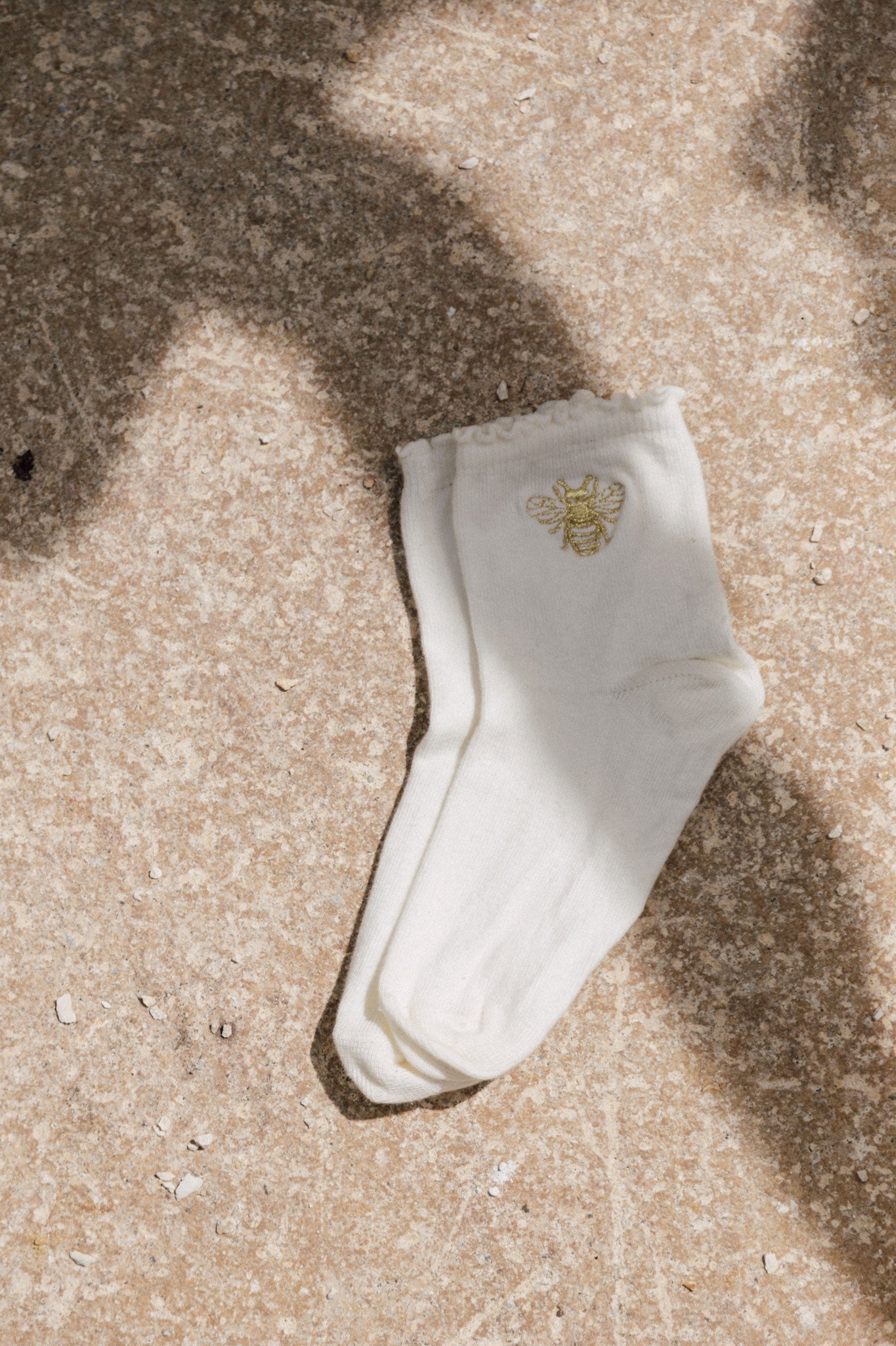 Medias Bee Beige