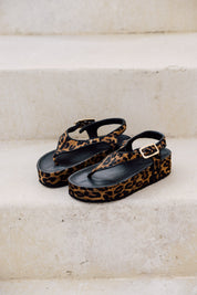 Aperol Sandals Animal Print