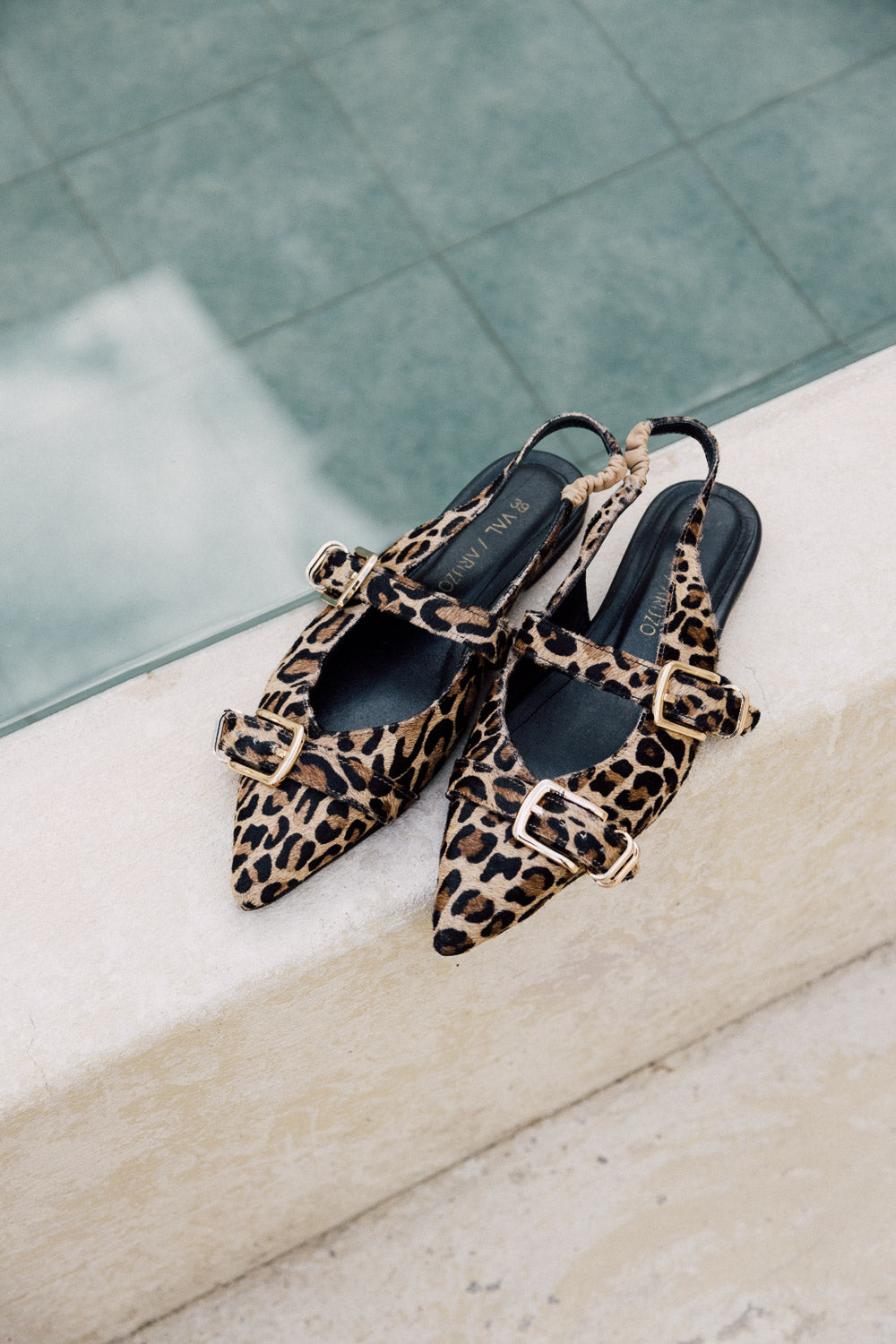 Aperol Flats Animal Print