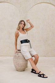 Positano Sandals Negro