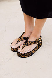 Aperol Sandals Animal Print