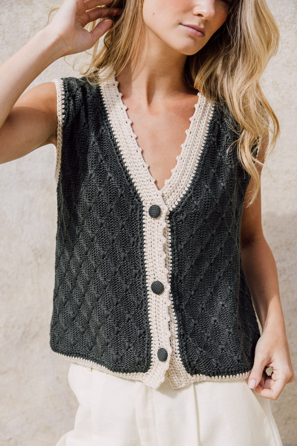 Chaleco Amalfi Oliva