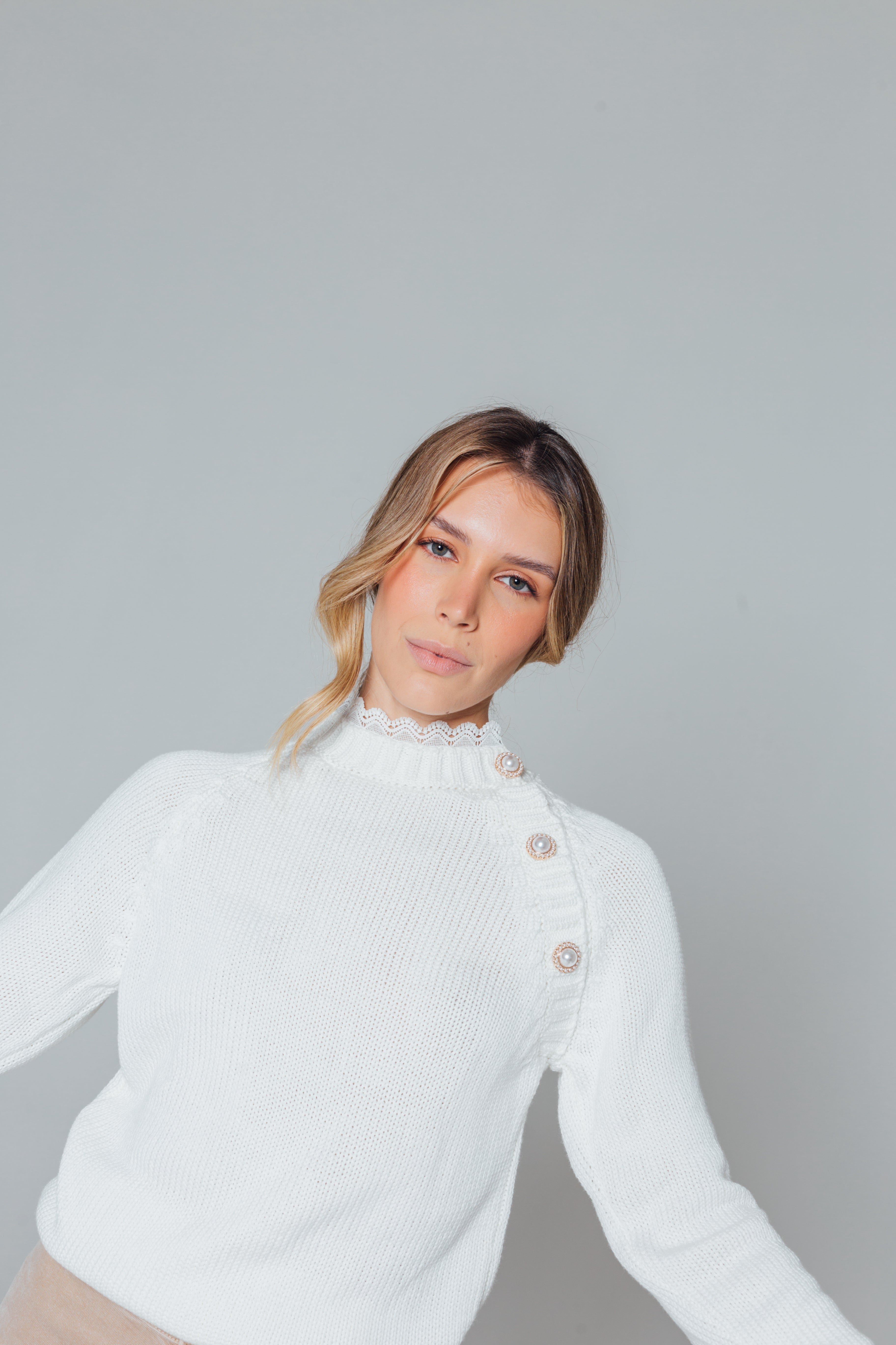 Alba Sweater Blanco