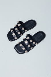 Perla Bag + Perla Sandals Negras