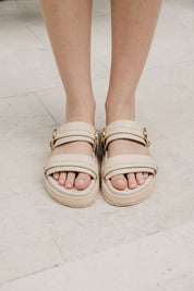 Maison Sandals Beige