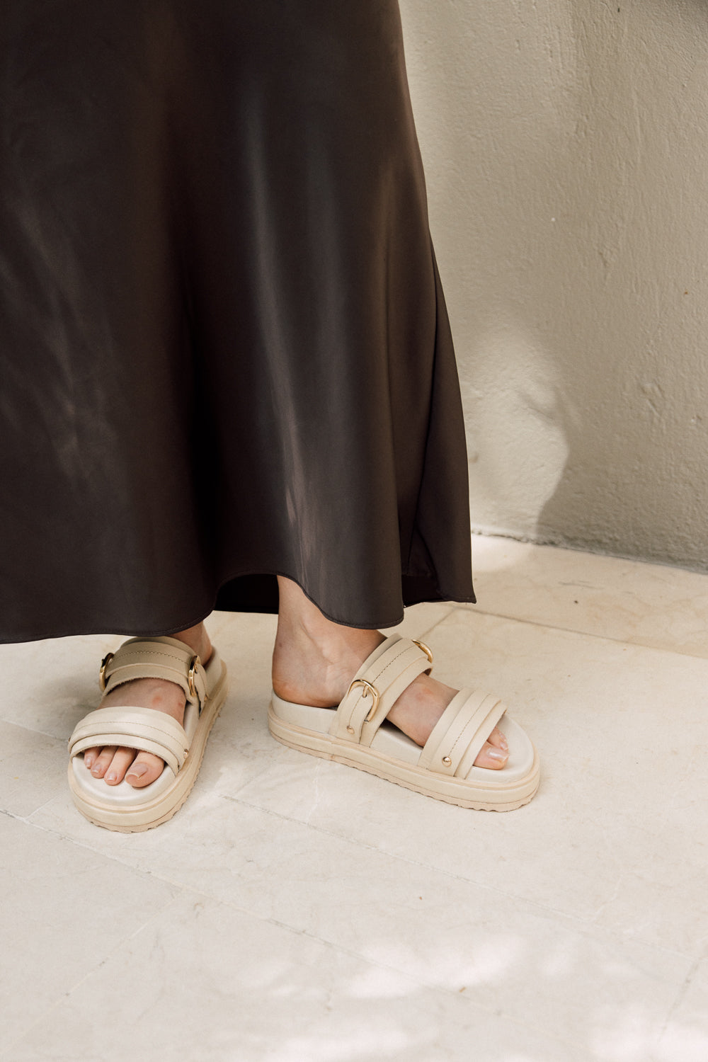 Maison Sandals Beige