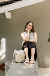 Maison Sandals Beige