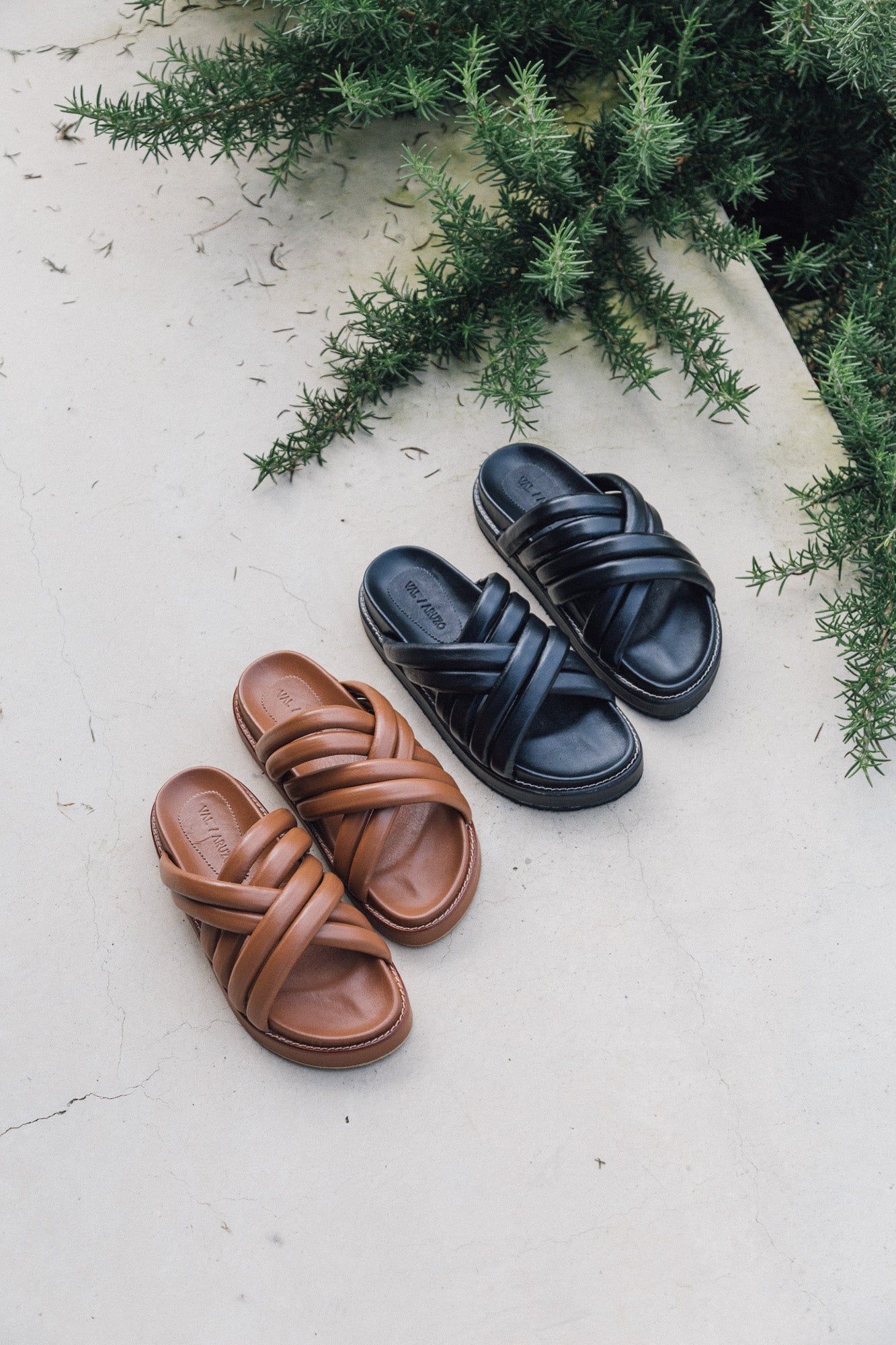 Sandalias Esencia miel – Val Aruzo