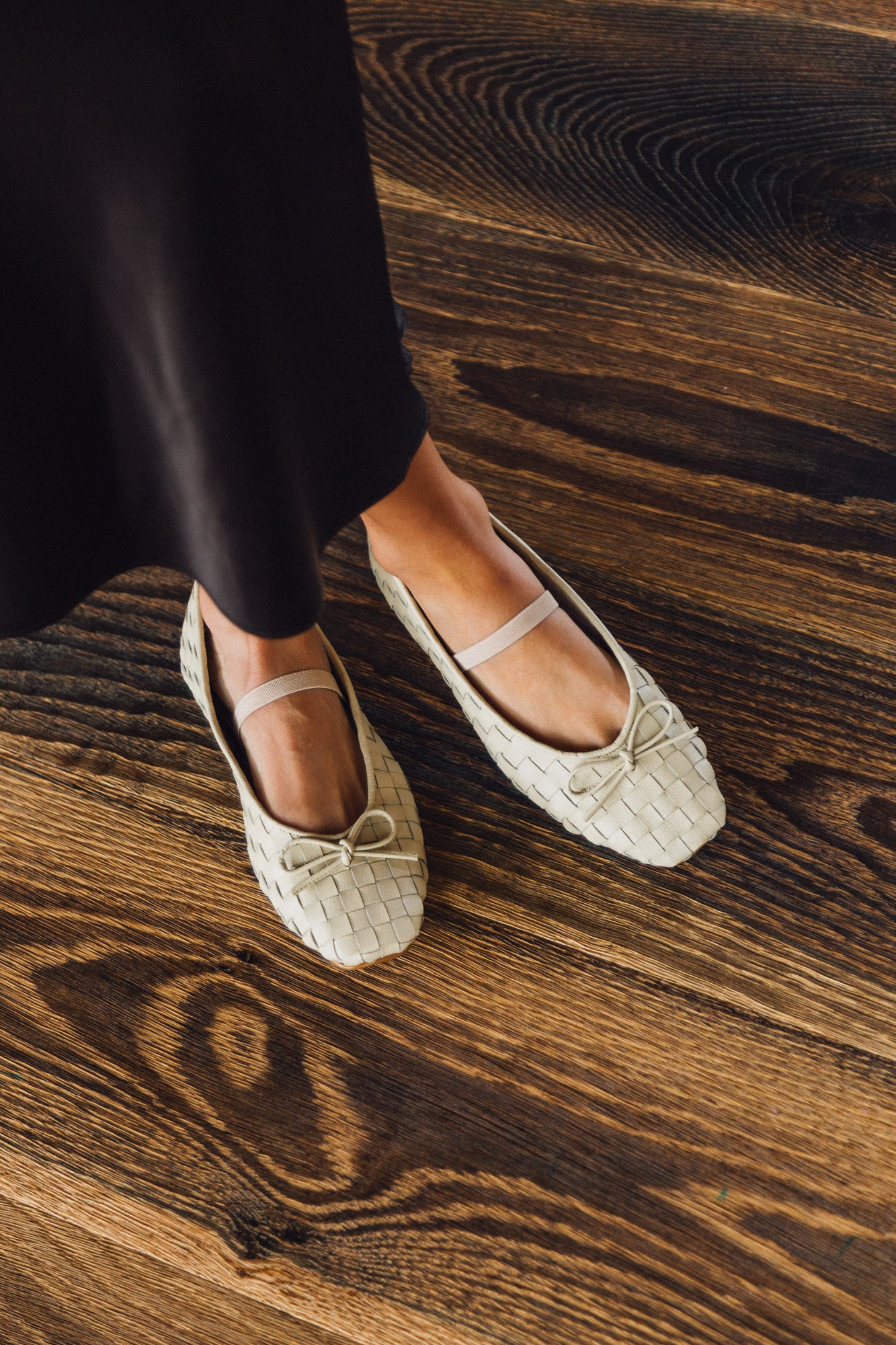 Serena Flats Beige