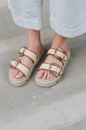 Arena Sandals Beige