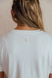 Sophia T-shirt Blanco