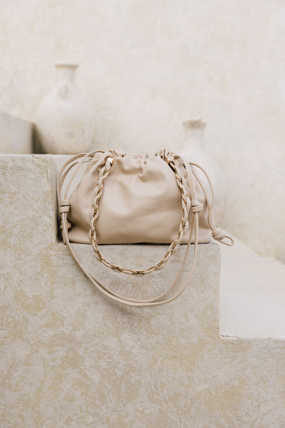Amalfi Bag Beige de Val Aruzo - foto 2