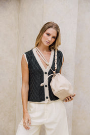 Amalfi Bag Beige de Val Aruzo - foto 6