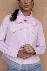 Camisa Flora Baby Pink