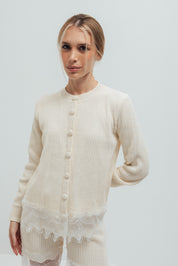 Cardigan Gaia Beige de Val Aruzo - foto 1