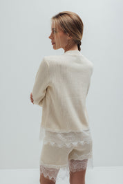 Cardigan Gaia Beige de Val Aruzo - foto 7