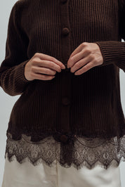 Cardigan Gaia Mocca de Val Aruzo - foto 2