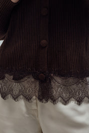 Cardigan Gaia Mocca de Val Aruzo - foto 4