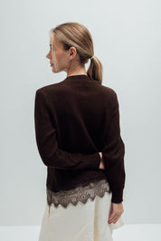 Cardigan Gaia Mocca de Val Aruzo - foto 5