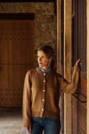 Cardigan Sienna Camel de Val Aruzo - foto 5