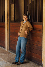 Cardigan Sienna Camel de Val Aruzo - foto 6