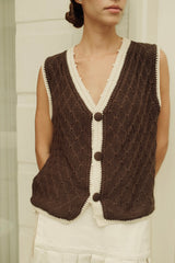 Chaleco Amalfi Mocca