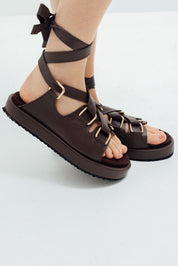 Creta Sandals Mocca de Val Aruzo - foto 1