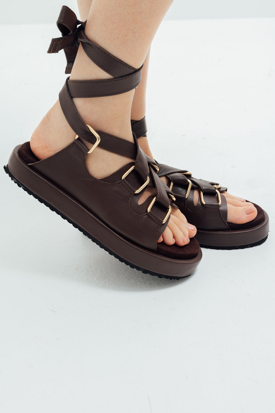 Creta Sandals Mocca de Val Aruzo - foto 1
